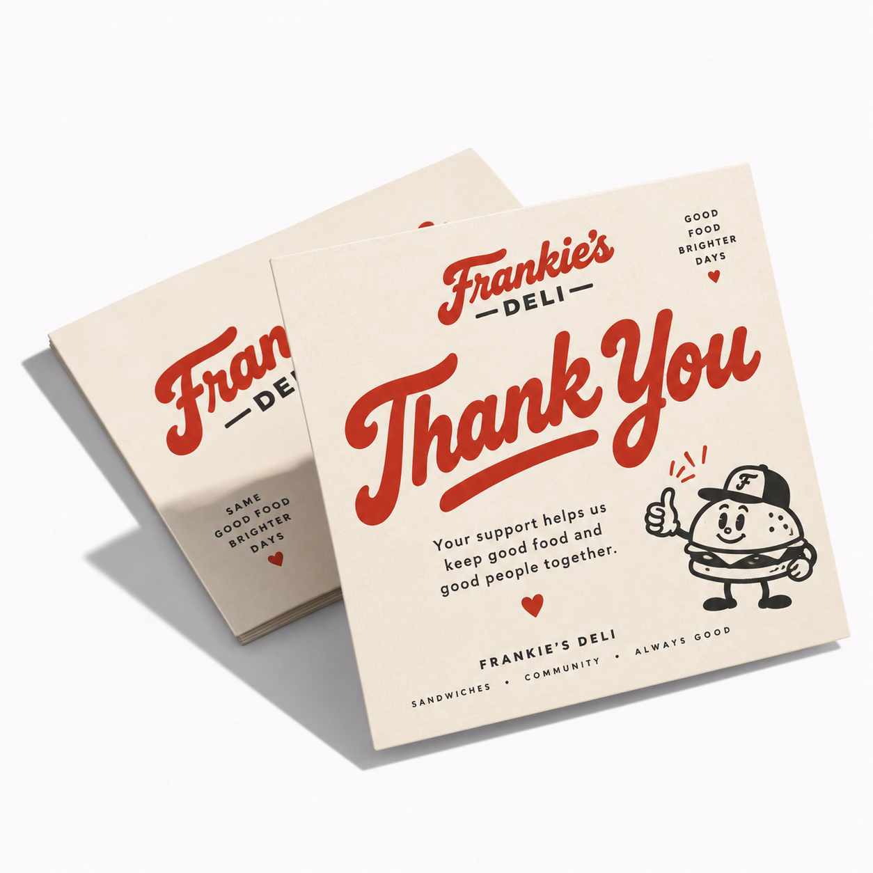Custom Thank You Cards